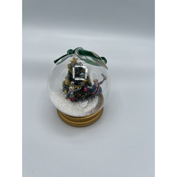 Anthropologie New York Ballet Snow Globe Ornament Nutcracker Mouse King Fight - Picture 5 of 6